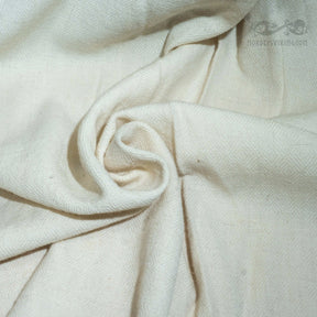 Hand-woven woolen fabric, white goose eye, fabric